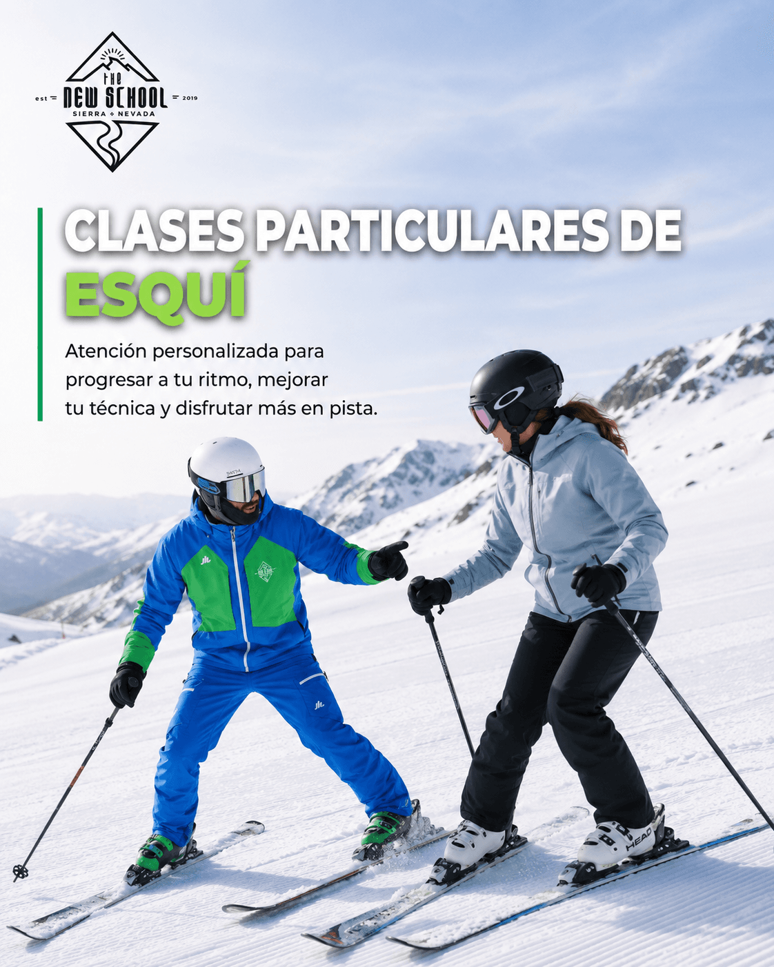 Clases particulares de esquí